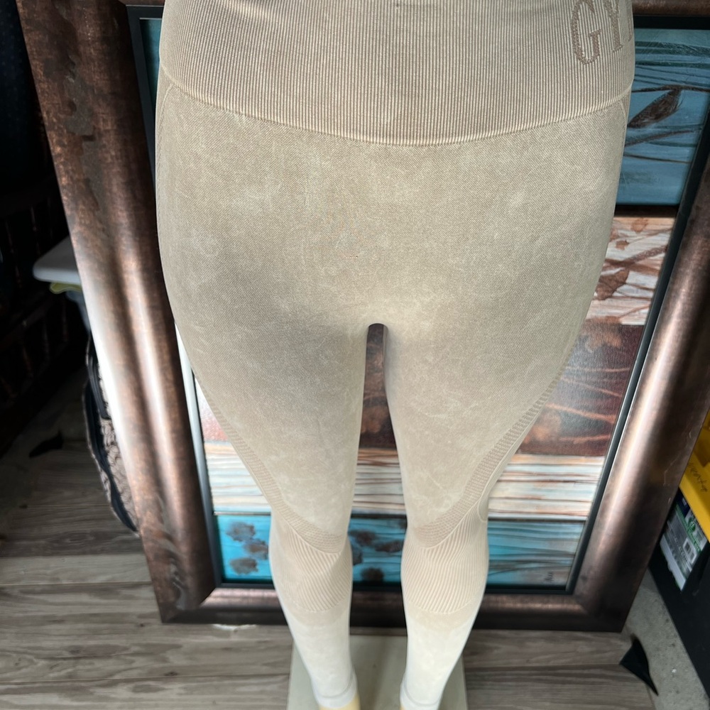 Beige Women's Leggings